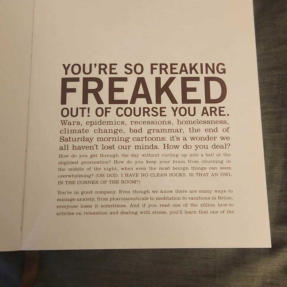 Knock Knock I'm So Freaking Freaked Out Inner-Truth Journal